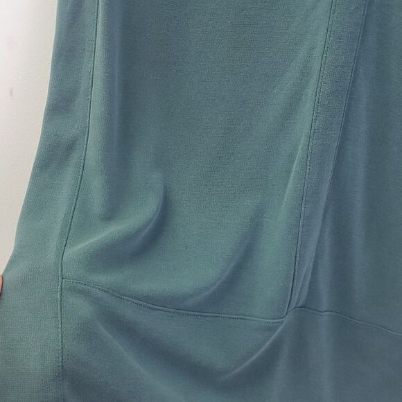 Athleta Green Modal Shirt Dress Size Small - Picture 3 of 9